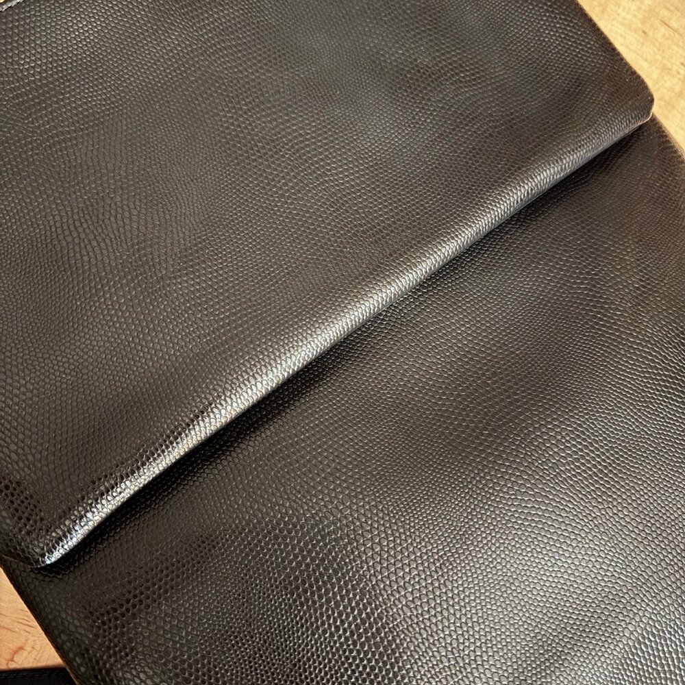 Clare V Black Lizard Agnes Backpack - Brand New - Picture 7 of 7